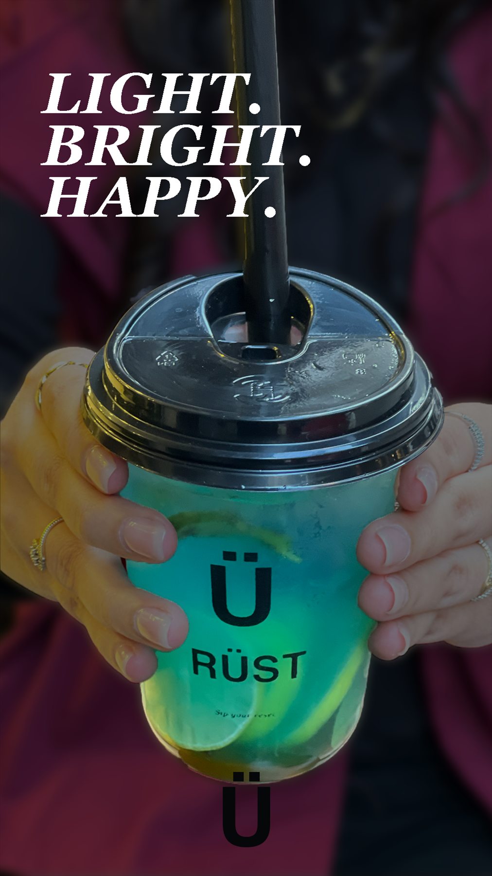 Rust — Light. Bright. Happy.